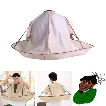 

Foldable Hair Cutting Cloak Umbrella Cape Salon Barber For Adult Hair Styling