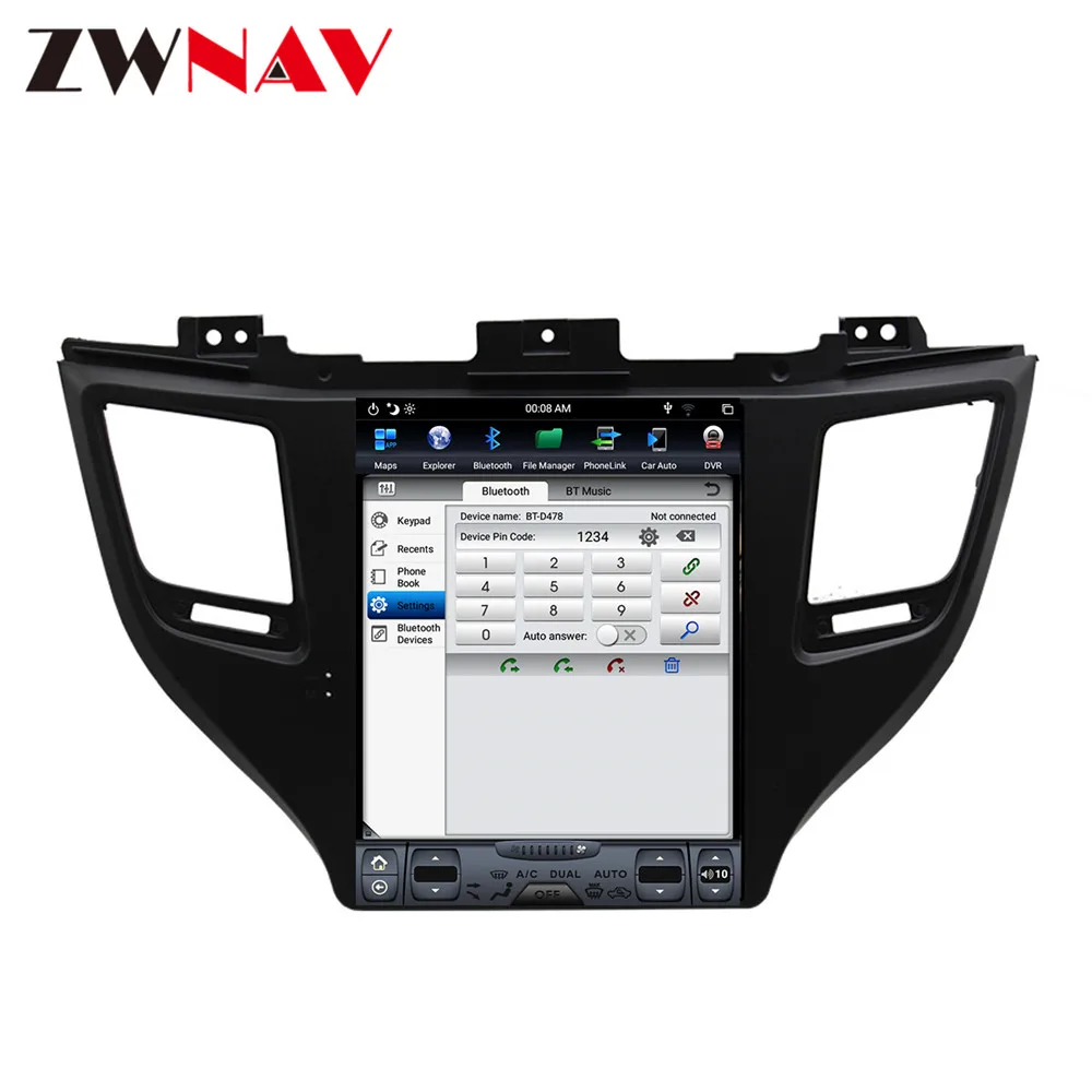 Excellent Android 8.1 Tesla style Car GPS Navigation For Hyundai Tuscon 2015+ Head unit multimedia player Auto stereo radio tape recorder 8 Excellent Android 8.1 Tesla style Car GPS Navigation For Hyundai Tuscon 2015+ Head unit multimedia player Auto stereo radio tape recorder 8