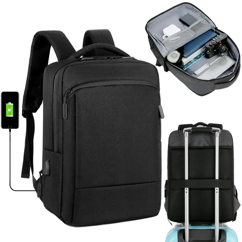 

Рюкзак унисекс для ноутбука 15,6 дюйма, с Usb-зарядкой