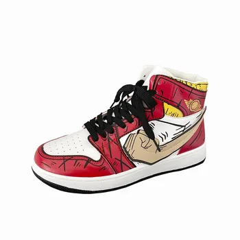 

Popular Style Summer Men Graffiti Anime Sneakers Casual Shoes Zapatos de Hombre Breathable Fashion Male Footwear