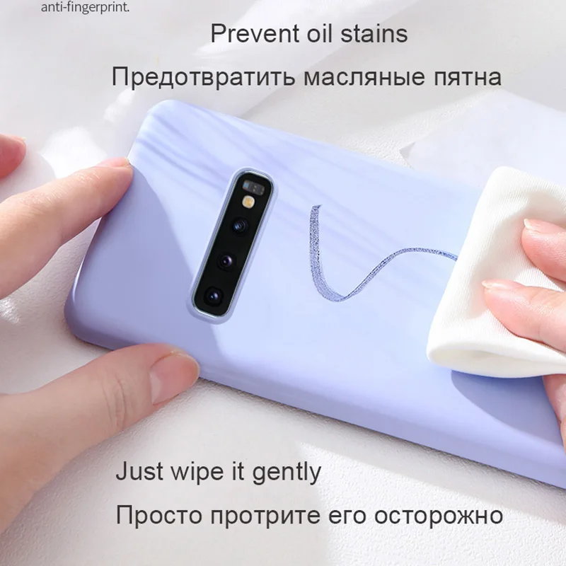 Роскошный жидкий силиконовый чехол для samsung Galaxy S7 Edge S8 S9 S10 Plus E Note 8 9 10 Pro, мягкая Противоударная задняя крышка для мобильного телефона