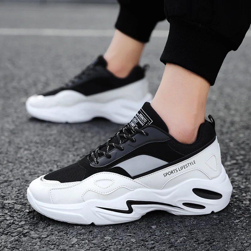 

Running Shoes for Men Balenciaca Shoes Men's Outdoor Sports Shoes Breathable Lightweight Non-slip Sneakers Zapatillas Hombre