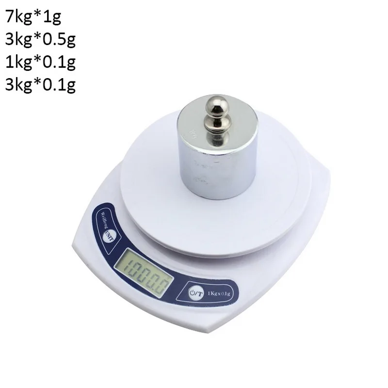 1 кг/0 г кг/3 1g/0 5g 7 кг/1 цифровые весы светодиодный Кухня высокое Портативный