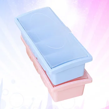 

2pcs Seasoning Boxes Dustproof 4 Compartments Dressing Storage Rack Organizer Holder Container