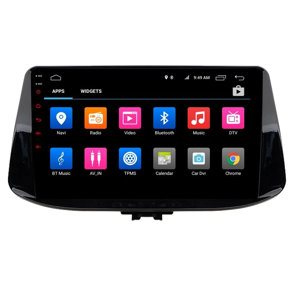 Автомагнитола RoverOne Android 10 Восьмиядерный процессор I30 GPS для Hyundai 2017 сенсорный