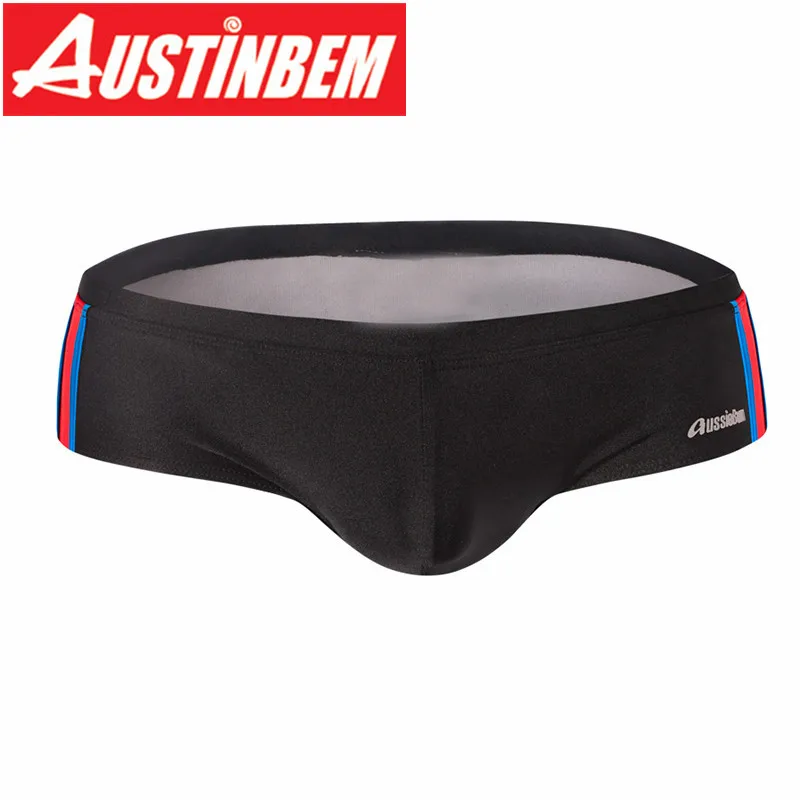 Austinbem купальный костюм короткий De Bain Homme Zwembroek Heren однотонные мужские плавки| |