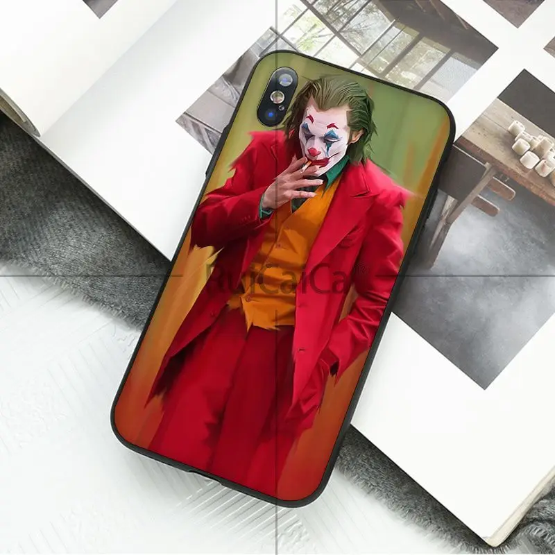 Ruicaica DC Joker ТПУ Мягкий силиконовый чехол для телефона чехол для iPhone X XS MAX 6 6S 7 7plus 8 8Plus 5 5S XR 11 11pro max - Color: A15