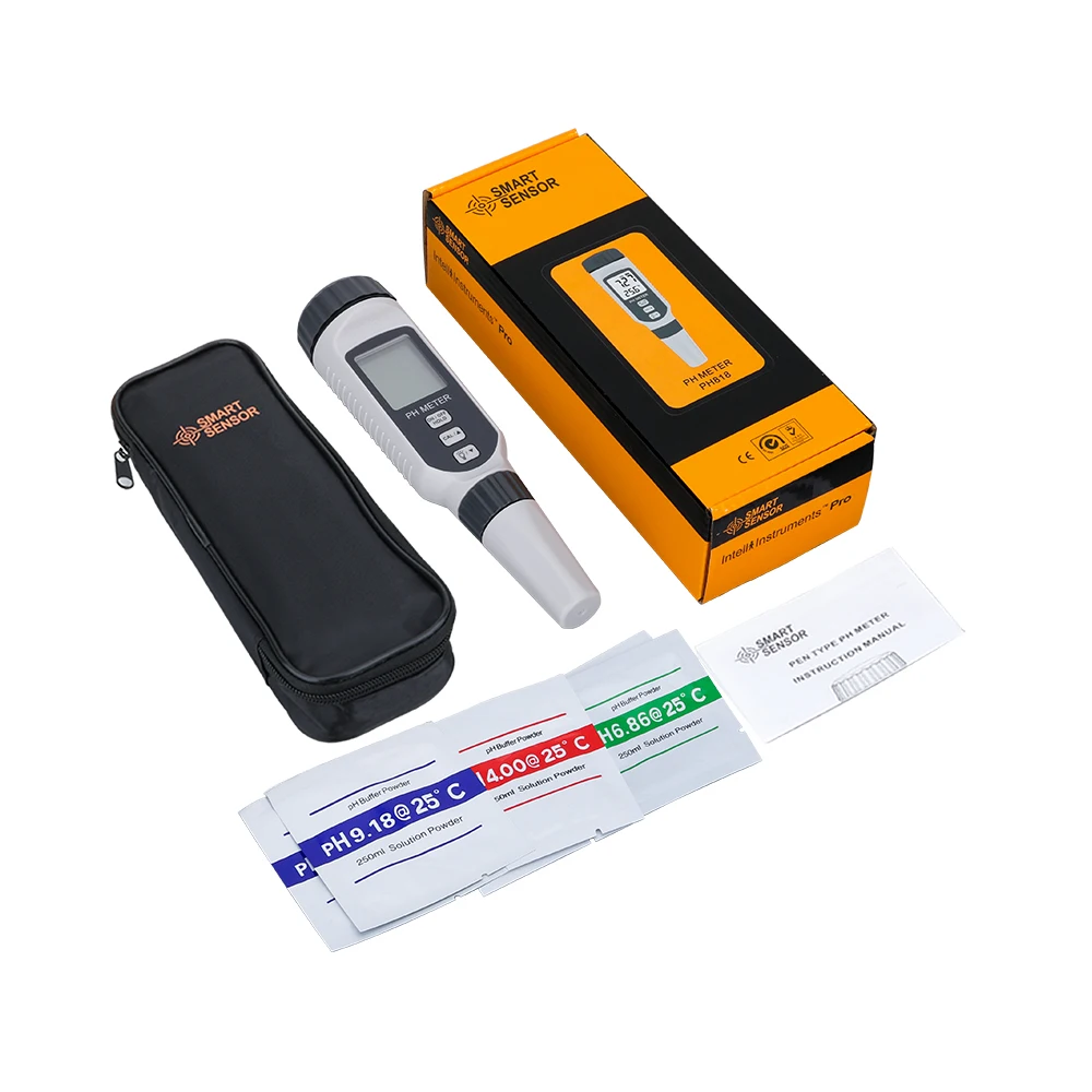 Professional Pen Type PH Meter Portable PH Water Quality Tester Acidometer for Aquarium Acidimeter water PH Probe acidity meter 6