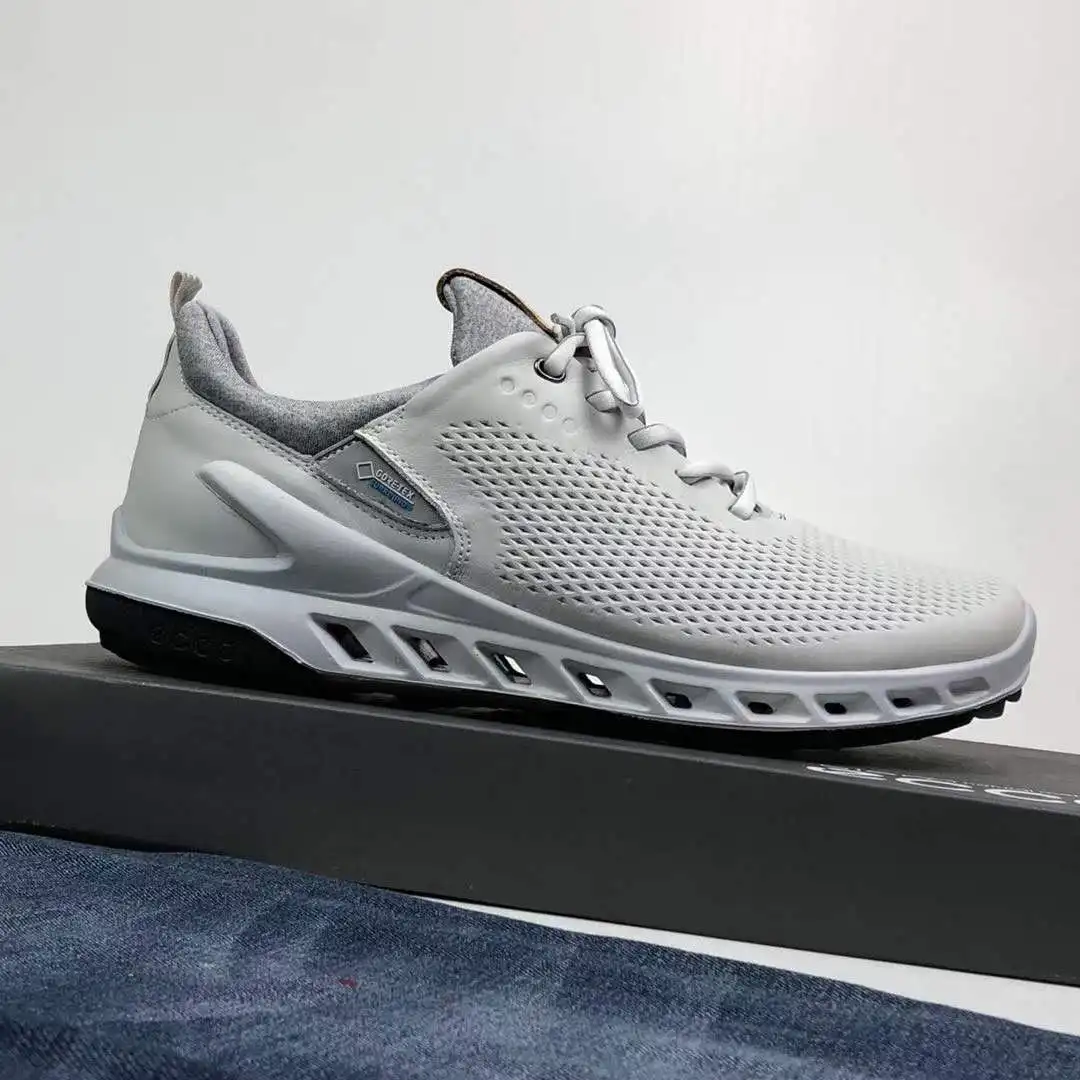 

Athletics Comfort Golf Shoes Man Trainers Breathable Leather Golf Shoes Wide Golf Walking Sneaker Spikeless Waterproof Golf Tour