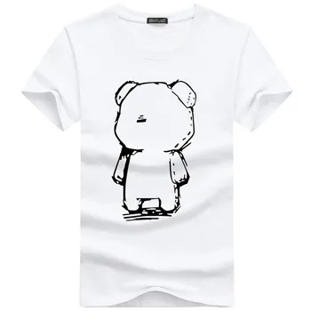 

Summer new women's street letter characters print loose short-sleeved T-shirt 22.33