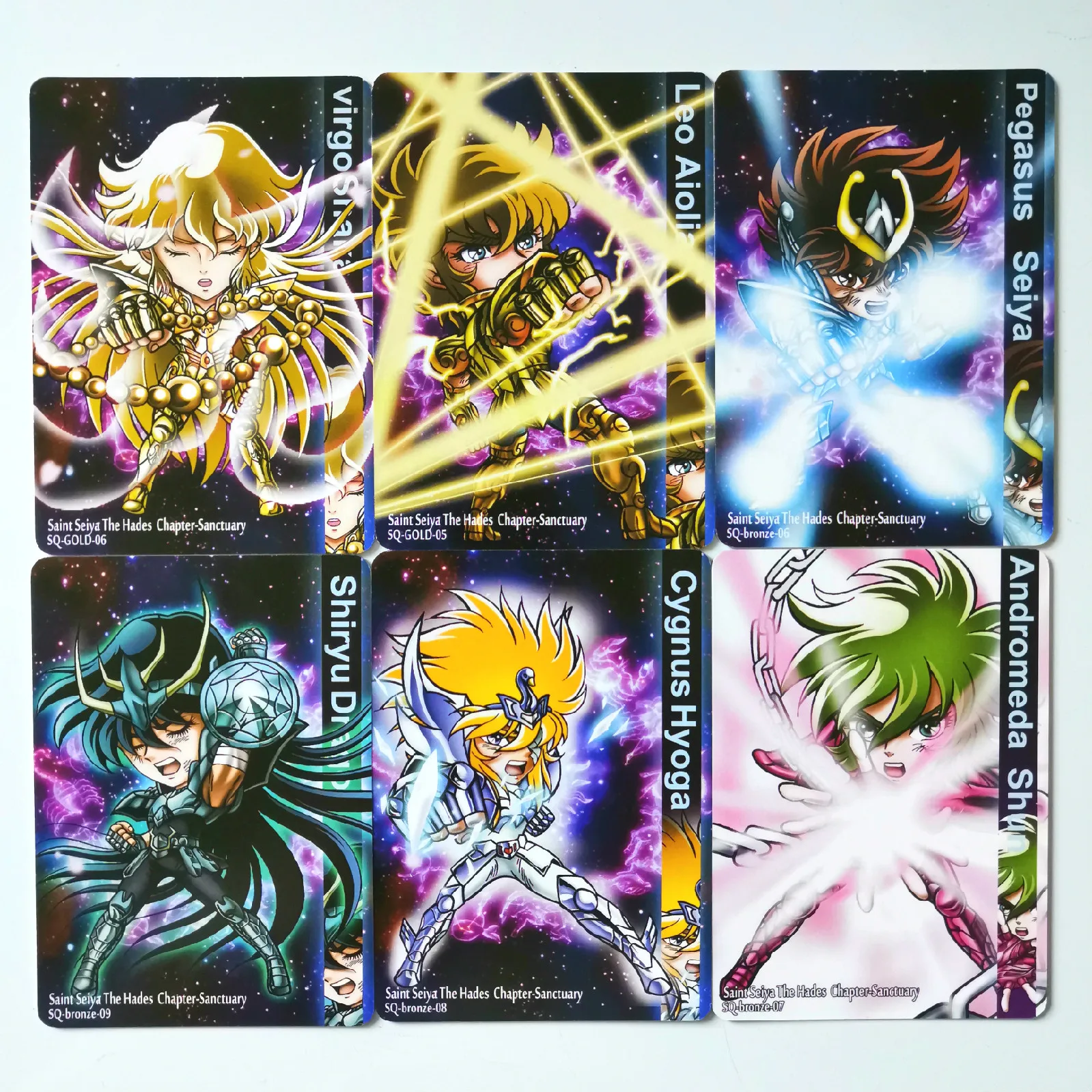 46 шт./компл. Saint Seiya игрушки хобби коллекционные предметы коллекционная игра аниме