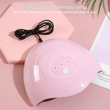 

UV nail LED nail polish lamp baking lamp Nail Art Equipment 36w UV nail polish gel paint dryer gel solar