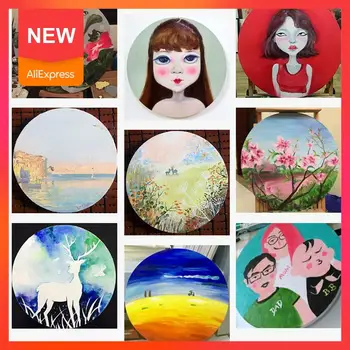 

Solid Wood For Oil Painting Hand Painted Frame Canvas Tool DIY Painted Hand Accessories Panels Painting Craft D0N3