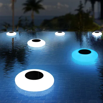 

IP68 Waterproof PE Easy Install LED Lawn Lamp Courtyard Color Changing Path Party Decorative Remote Control Yard Solar Power