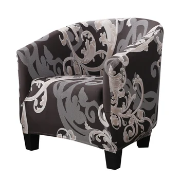 

Elastic All-inclusive Single Sofa Cover Semicircle Printing Sofa Chair Cover #14 Soft And Comfortable Anti-pilling Easy Install