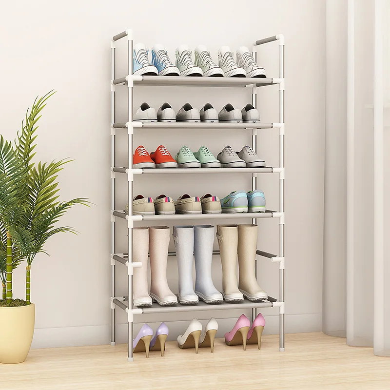 

Simple Shoe Rack Multilayer Household Dust-proof Shoe Cabinet Modern Shoe Organizer Rangement Chaussure Schoenenrek Cheap