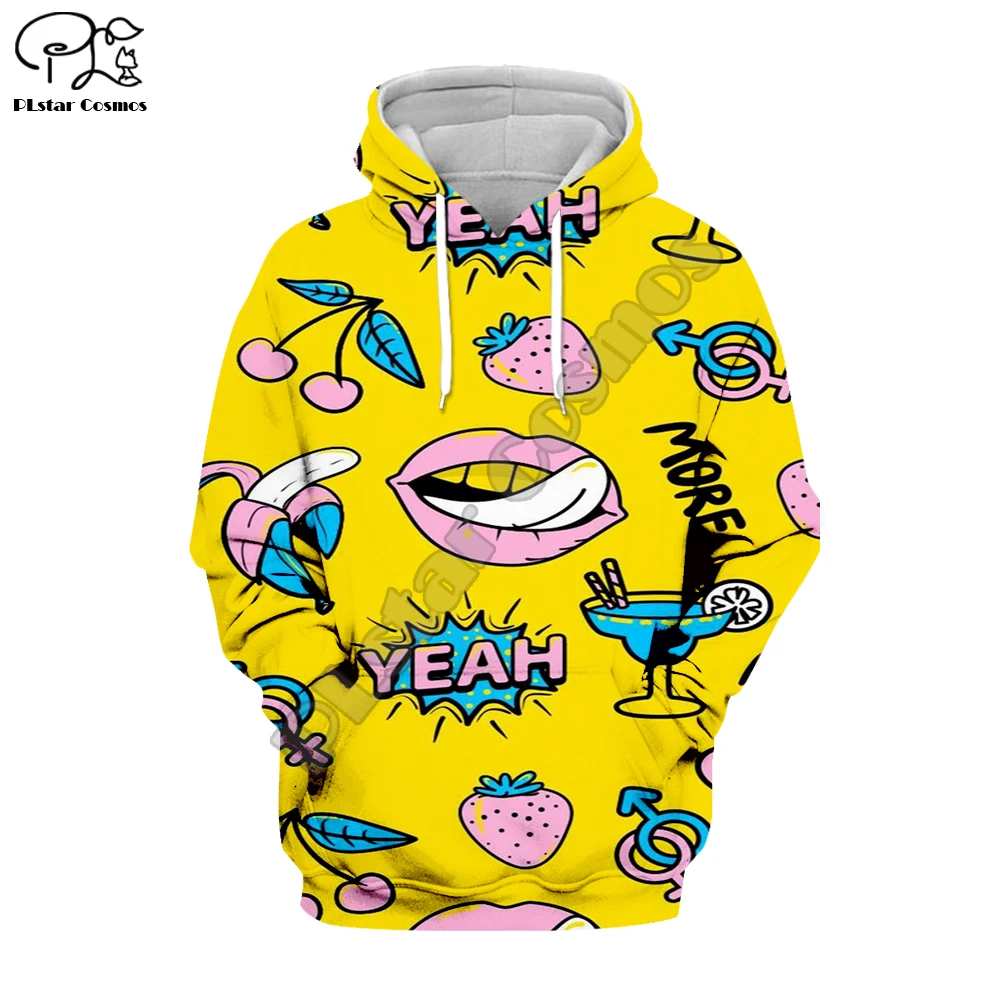 

PLstar Cosmos Tracksuit Cartoon Food 3D Printed Hoodie/Sweatshirt/Jacket/shirts Mens Womens Harajuku Colorful casual fit style-1