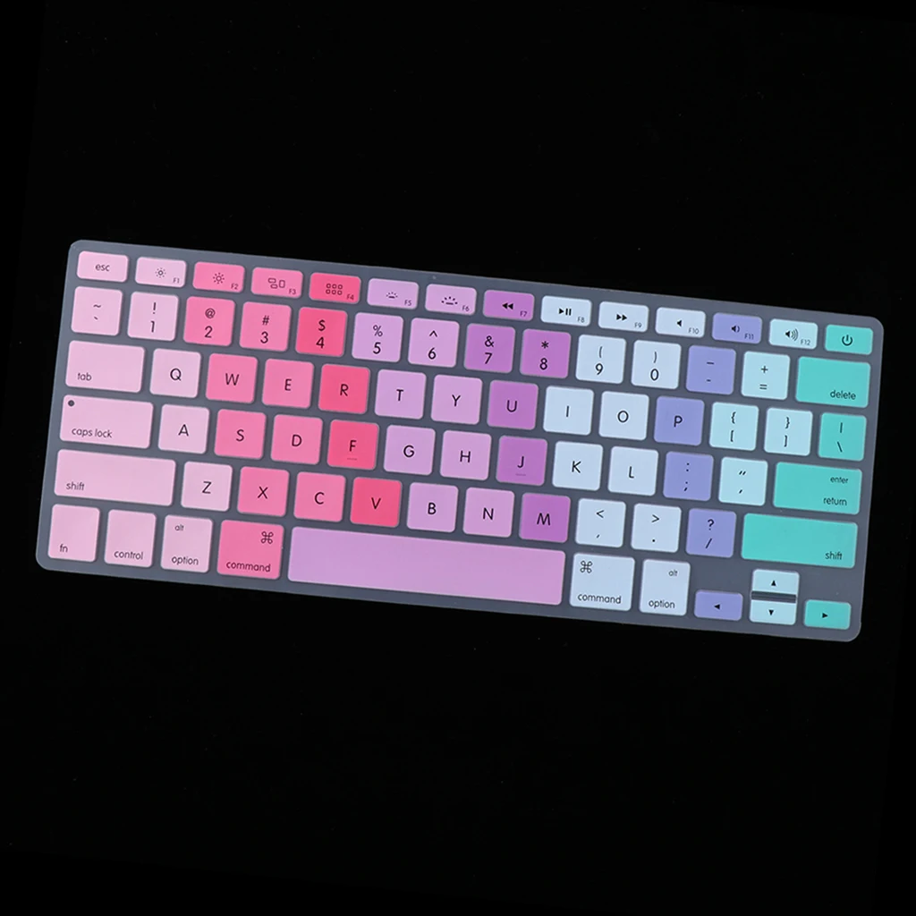 13 Inch Air Pro Ret 13 дюйм чехол для клавиатуры силиконовая кожа для MacBook Air 13 дюймов и MacBook Pro retina мягкая клавиатура наклейки клавиатура крышка протектор - Цвет: 13 Inch Air Pro Ret