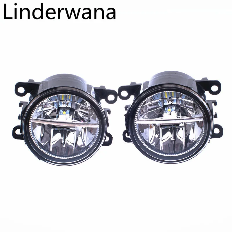 For Mitsubishi L200 Outlander 2 Galant Grandis Pajero 4 Fog Lights Assembly 20W 900LM LED Fog Lights White 6000k 2pcs