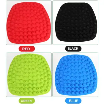 

Car Seat Cushions 3D Breathable Silicone Massage Mat Foot Pad Anti-fatigue Comfort Cushion Seat Mat For Car Office Seat Cover