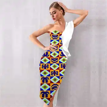 

2020 High quality African Wax Print Fabrics For Wedding Party Dress DIY Sewing Materials Ankara Nigerian Print Wax Fabric