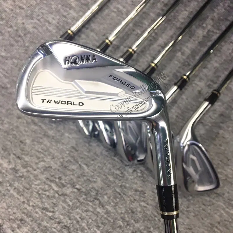 Новые мужские клюшки для гольфа HONMA TW747 Vx, клюшки для гольфа 4-11, клюшки для клюшек, графитовый Вал, Обычный или жесткий вал для гольфа, Cooyute