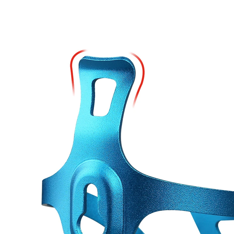 Cycling Bottle Cage Bicycle Cup Holder Aluminum Alloy One-piece Mountain Bike Water Cup Holder Riding Accessories Unilateral