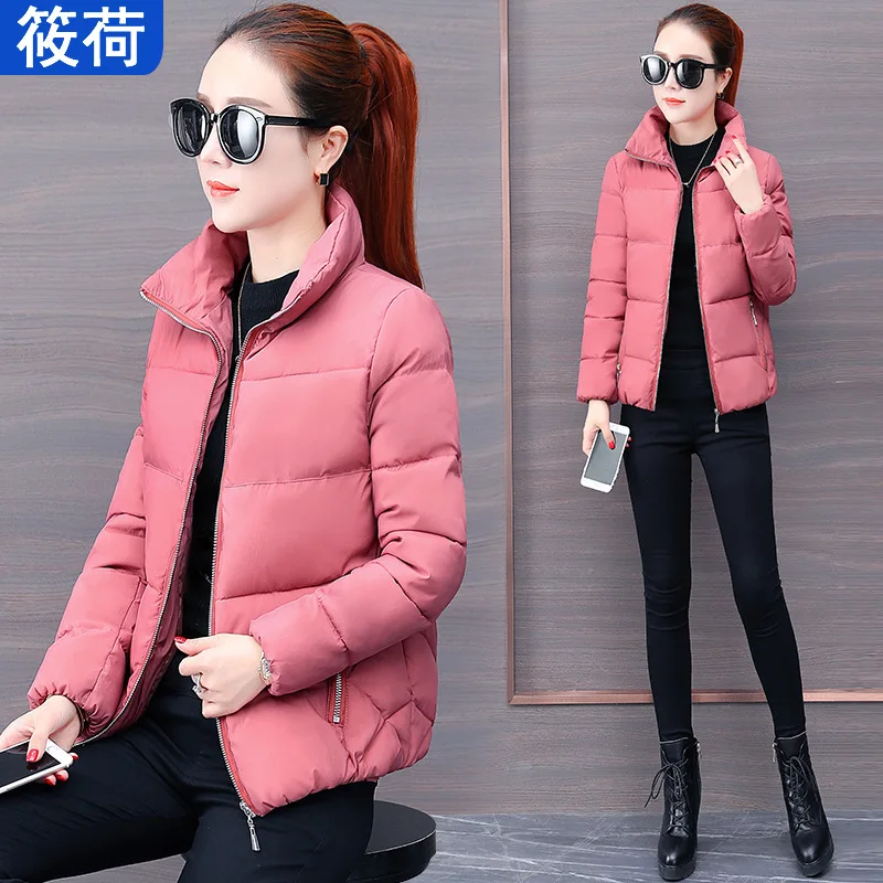 

Short down Jacket Cotton-padded Clothes Female Winter 2019 New Style Korean-style Loose-Fit Padded Cotton Jacket Winter Cotton O