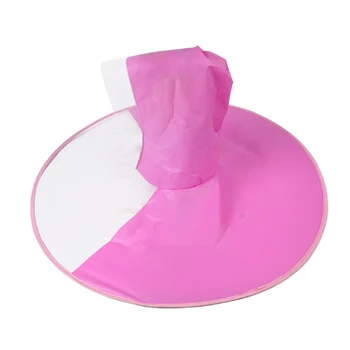 

Children's Raincoat Transparent UFO Raincoats Hands Free Outdoor Cloak Funny Duck Rain Coat Rain Cover Raincoat for kids