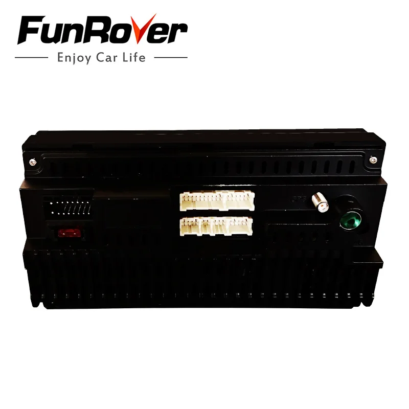 Best Funrover Android 9.0 2 din universal car dvd player gps navigation car stereo car radio video player streeing wheel control RDS 5