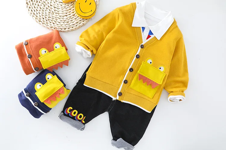 Toddler Baby Boy Cartoon 3 Pcs/sets