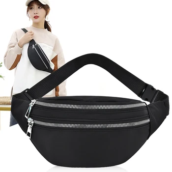 

Waterproof Unisex Waist Bag Fashion Chest Pack Bag Casual Travel Fashion Bum money Belt Bag