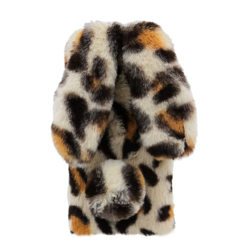 3D Fashion Leopard Fur Warm Soft Case for Meizu 18 Pro Cover For Meizu 16 17 15 Lite Plus Pro 16S 16XS 16T 16TH 16X Rabbit Case Cases For Meizu