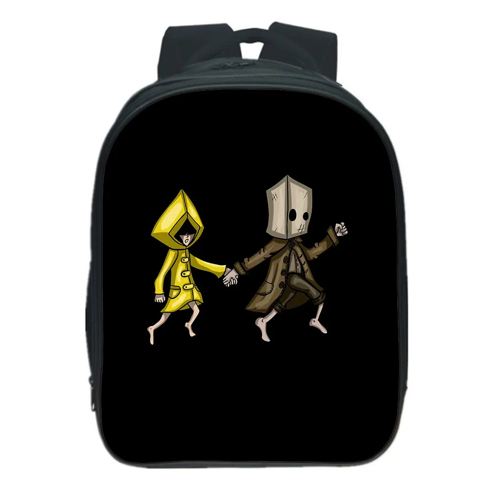 Little Nightmares Backpack Girls Toddler Cartoon Game Knapsack Baby Children Toddler Rucksack Mochila Girl gift.Support Custom