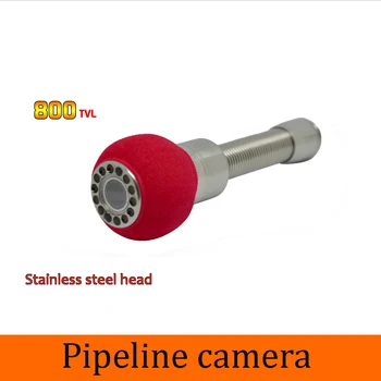 

CR006D 800TVL Pipe Inspection Well Endoscope Underwater Sewer CCTV Camera with Stainless Steel Head Night Vision Waterproof IP68