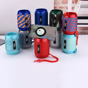 

Hot sale TG129C Mini BT Speaker wireless speaker portable outdoor sports music speaker with phone holder PK tg117 tg118