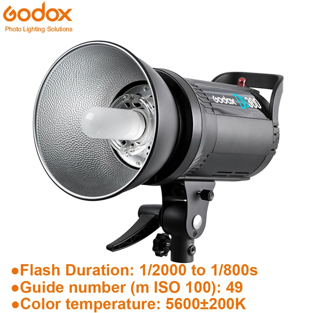 Godox DS200 200Ws фотографии студийная стробоскопическая вспышка на головке 200W 110 V-220 V |
