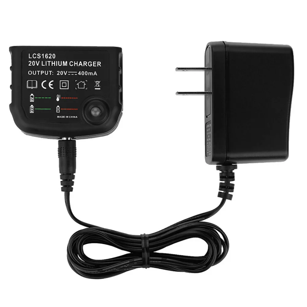 

Replacement Charger LCS1620 AC100 V-240 V Used in Black Decker 14.4V 18V
