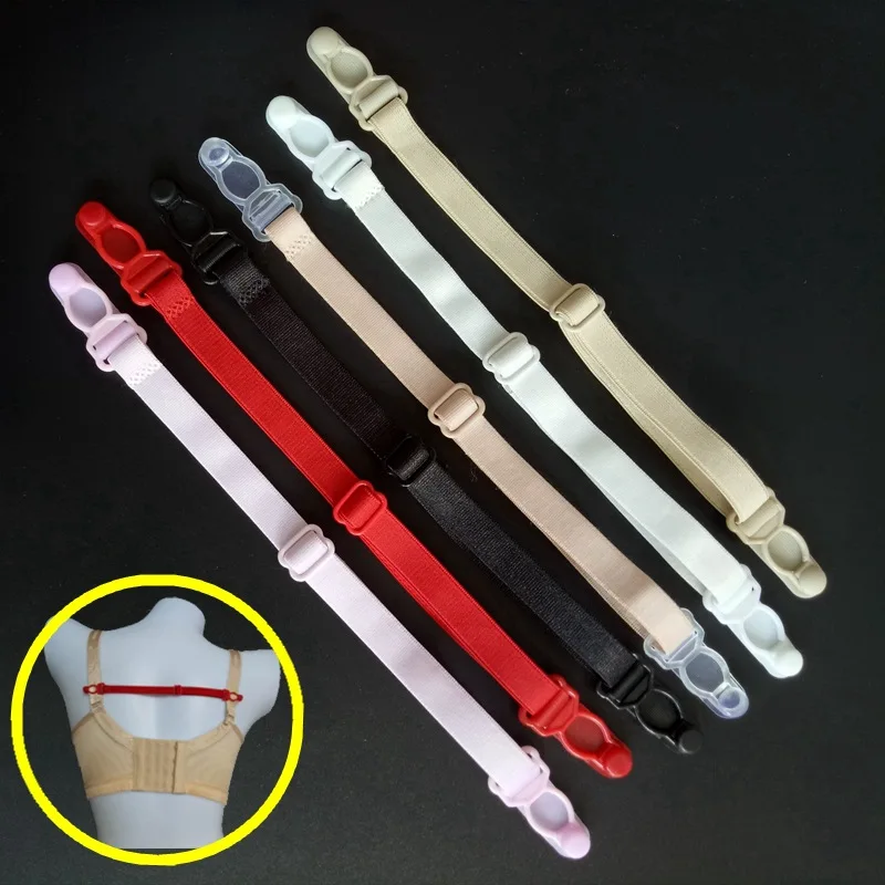 Bra Extender 3/5pcs Women Bra Accessories Female Underwear Non-slip Buckle Extender Elastic Bra Straps Non-Slip Back Straps