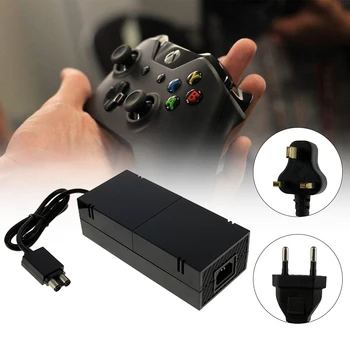 

AC Adapter Replacement Charger Power Supplys With Cable For Xbox One Power Supply with EU/AU/UK Plug AC 100-240V