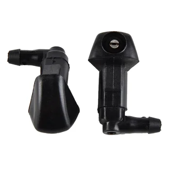 

Car Spray Nozzle Windshield Window 2Pcs Auto Washer Wiper For Honda Accord 2003-2007 Durable