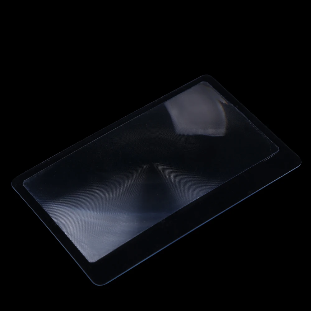 LOUPE,20PCSFresnel loupe transparente taille carte de crédit