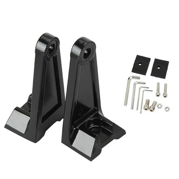 

Side Mounting Bracket,Universal Work LED Light Bar Bracket Bar Side Mounting Bracket Rubber Pad Bracket for Jeep Truck