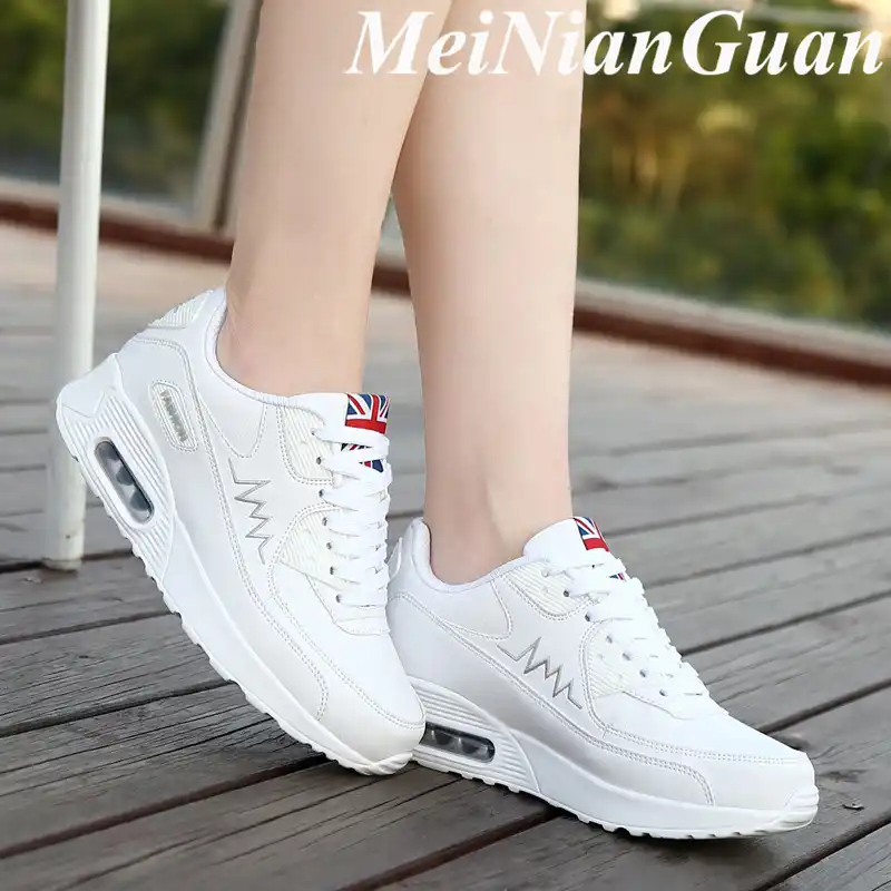 white running trainers ladies