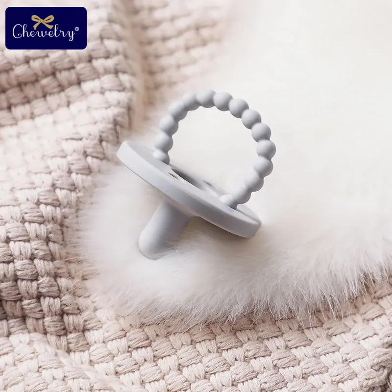 Baby Silicone Teether Infant Nipple Pacifier Pendant BPA Free Teething Toys Nursing Accessories Gift Children's Products Toys