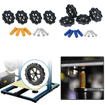 

For 3D Printer Parts Auto Leveling Nuts Spring Screw Hot Bed CR-10 Ender 3 MK3 Compatible With CR-10 / CR-10S / Mini Ender 3-D P