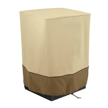 Outdoor Patio Fire Column Cover Sunscreen Accessories Garden Folding Waterproof Furniture Case Oxford Cloth Dustproof Rainproof