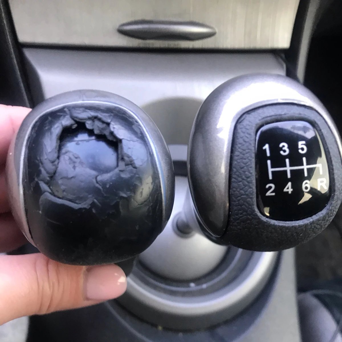 Gear Head Cover 5 6 Speed MT Car Gear Shift Knob Stick Ball Head Change Lever Knob For Honda Civic DX EX LX 2006-2011 54102-SNA-A01