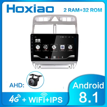 

2GRAM+32GROM Android 8.1 2din Car Radio Multimedia Video Player Navigation GPS for Peugeot 307 307CC 307SW 2002-2013 WiFi