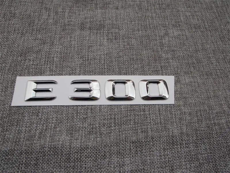 Gloss Black 3D /"E300/" Letters Trunk Badge Emblem for Mercedes Benz E Class E300